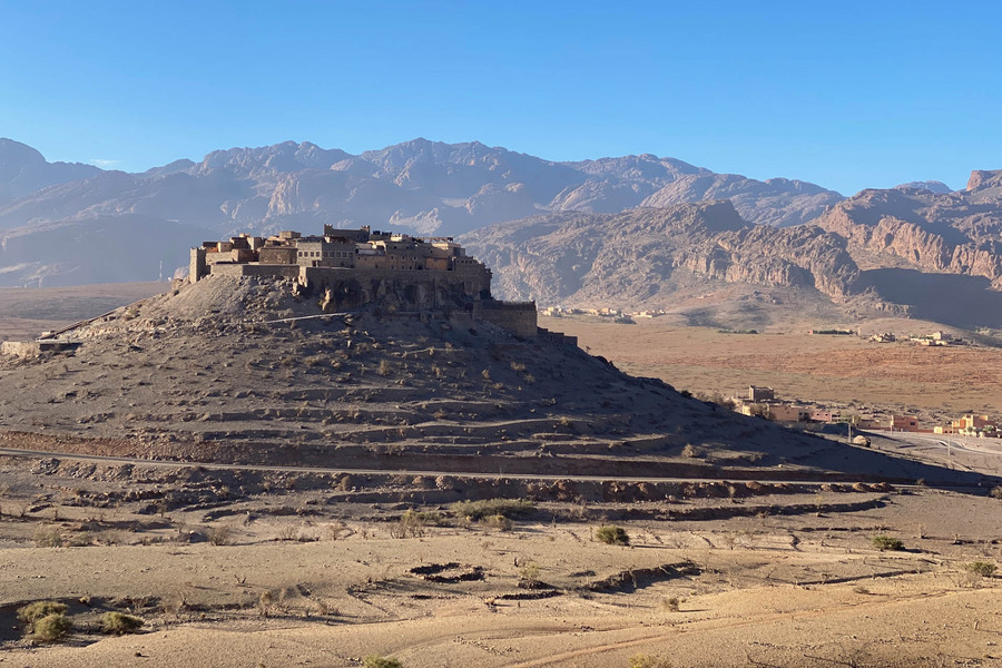 Berber-Burg im Antiatlas: Tizourgane